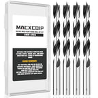 4Pcs 8MM Metric Brad Point Wood Drill Bit Set - size: 0.315" - 4pcs