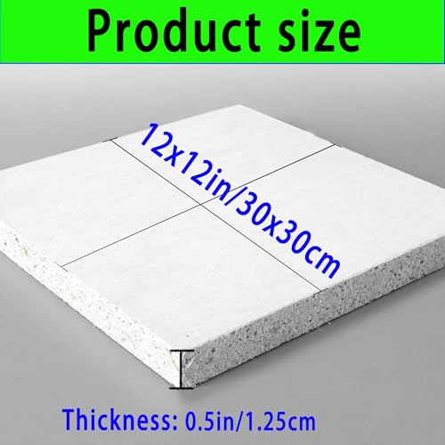 1 Pack Drywall Repair Panel, Drywall Patch Kit Large Hole, Wall Repair Patch Panel for Drywall,Wall Surface Large Hole Fill Quick and Easy Solution.12'' x 12” x 1/2 ”