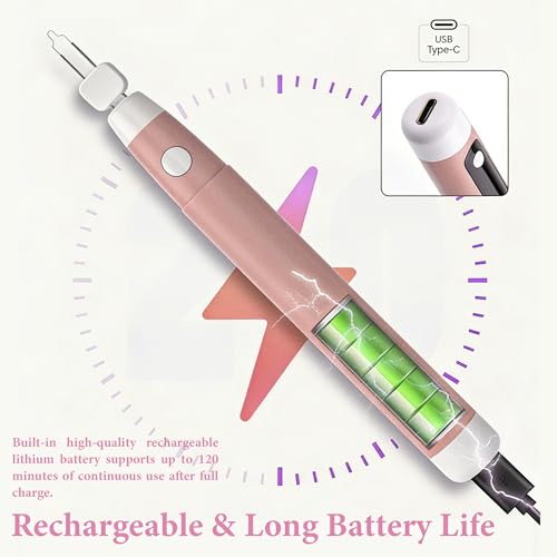 USB Rechargeable Wire Burner Kit (Yellow) - color: Yellow