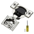 Ravinte 1/2 Inch Overlay Soft Close Hinge Kitchen Cabinet Hinges 50 Pack - size: 1/2 inch Overlay