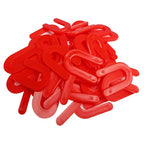 1000 Horseshoe Tile Spacers, 1/8-Inch U-Shaped Plastic Spacers for Tile Leveling System Floor Wall Tile Installation - size: 1/8"-1000 Pcs