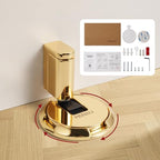 PANALI Magnetic Door Stopper, Windproof Door Stop, 1 Pack - color: Bright Gold