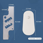 SeDoLi Portable Door Lock (Mute Dark Grey) - color: mute dark grey