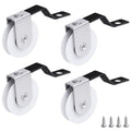 4 Pcs Spring Tension Screen Door Roller Fit for B638, B687 and B639 - color: 4 Pcs