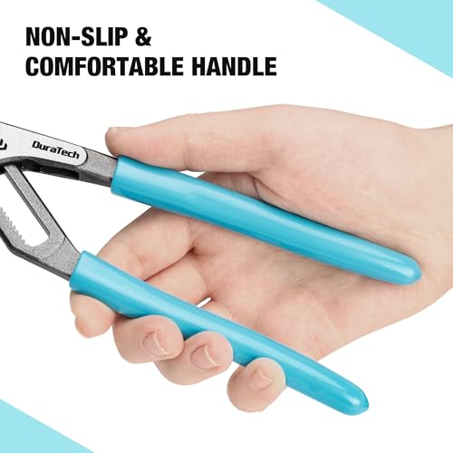DURATECH 3-Piece Water Pump Pliers Set(8", 10", 12"), Groove Joint Pliers - style: 8"&10"&12"