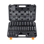 VEVOR 1/2" Drive Impact Socket Set, 34 Piece, Metric 8 to 36mm - size: 1/2" 34 PCS CR-MO