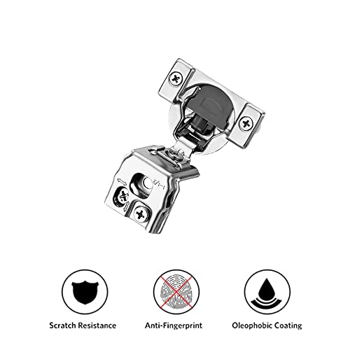 Ravinte 1-1/2 Inch Overlay Soft Close Hinge Kitchen Cabinet Hinges 50 Pack - size: 1-1/2 inch Overlay