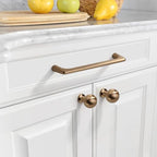 Asidrama 6 Pack 3.75 Inch(96mm) Champagne Bronze Cabinet Pulls Cabinet Handles Cupboard Handles Kitchen Cabinet Hardware for Cupboard Drawer Pulls - color: Champagne Bronze, size: 3.75" Hole Center, style: 6 Pack