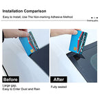 Windshield Seal Strip 14mm Rubber Weather Stripping Trim for Car Truck Roof Sunroof Front Rear Windshield (23 Feet) - size: 0.55 in x 23 ft