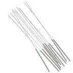 3D Printer Nozzle Cleaning Kit - 0.4mm Needles and Tweezers Toolkit - Stainless Steel Nozzle Cleaning Tool Kit - Alternative for 0.4mm Drill Bits for 3D Printer - Set of 11