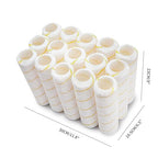VOOMEY 9 Inch Microfiber Paint Roller Covers, 3/8" Nap 15PCS - size: 9 inch 15pcs
