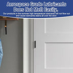 TDCHINGES Rounded Door Hinges Matte Black 3.5" Standard Hardware 36 Pack - color: Matte Black-Rounded, size: 36 Pack-no squeak