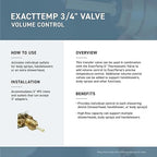 Moen T4692NL Voss Volume Control Valve Trim Kit, Valve Required, Polished Nickel - color: Polished Nickel