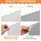 Ctosree 18 Pcs 14 x 22 Inch Tri Fold Poster Board Bulk for Display, White - color: White, size: 14 x 22 inch