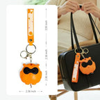 Cute Pink Owl Fashion Measuring Tape 79", Sewing Gifts w/Keychain - color: A20-Pink Owl