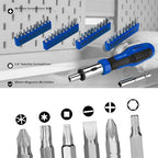 DEKOPRO Tool Set: 228 Piece Home Tool Kit, Household Basic Repair Tool Set Comes with Storage ToolBox, Socket Wrench Set for Car, Hand Tool Box Set for Home - Blue - color: Blue