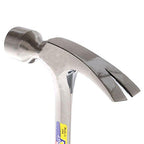 ESTWING Framing Hammer - 30 oz Long Handle Straight Rip Claw with Smooth Face & Shock Reduction Grip - E3-30S,Silver - size: 30 oz, style: Smooth Face