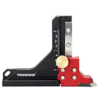 TOOLCOOL Table Saw Height Gauge Router Depth Gauge Tool Setting Gauge with Scriber Marking Tool Function (Imperial)