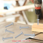 Machine Screws - 8-32 x 7/8" M4x22（50pcs）, Perfect Fit for Knob and Pull Installation, Machine Thread Screws for Drawers & Doors - size: 8-32 x 7/8"
