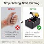 Paint Shaker Vortex Mixer for Model Paints & Nail Polish - color: Black