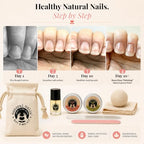 Natural Nail Kit | Nail Buffer and Shine Kit with Cuticle Oil, Nano Glass Nail File, Chamois Cloth, Wool Buffing Ball, Buffing Paste & Finishing Wax for Natural Nails | At Home Manicure - style: Complete kit