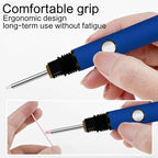 Wlizyzfhy Rechargeable Thread Burner kit，Tool Burning Pen(blue) - color: Blue