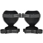 Tactical Knee Pads for Work, Hunting, Construction, Gardening, Paintball w/Foam Padding, Hard Shell & Adjustable Straps (Black) - color: Black