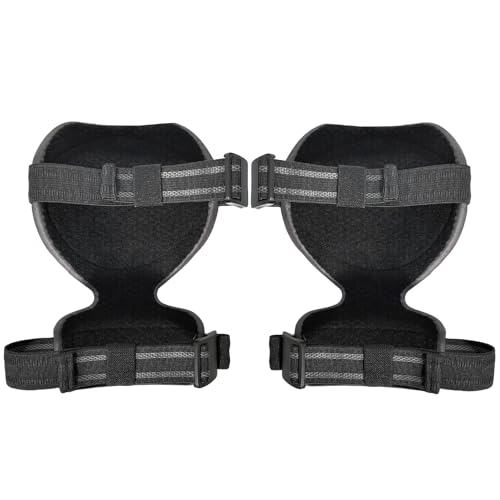 Tactical Knee Pads for Work, Hunting, Construction, Gardening, Paintball w/Foam Padding, Hard Shell & Adjustable Straps (Green) - color: Green