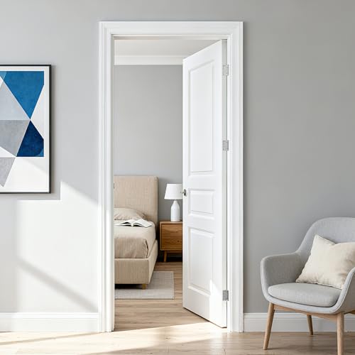 Luxbaro 2 Pack Self Closing Door Hinges 4 Inch, Adjustable Tension - color: Brushed Nickel-1/4'', size: 4" 2 Pack