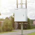 Electrical Junction Box 24x24x8, NEMA 4X IP66 Steel Enclosure Box - size: 24 x 24 x 8''