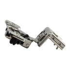 DTC 1-1/4" Overlay Soft Close 105 Degree 2 Cam Press in Face Frame Concealed Cabinet Hinge 6-Way Adjustable E8Q115NH (10 Pack) - size: 1-1/4 Inch