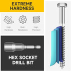 Mywish 1/4 Hex Head Lag Screws Assortment Kit, 109Pcs Heavy Duty Lag Bolts with Washers, 304 Stainless Steel Bolts 18-8 5-Size Wood Screws for Outdoor, Bright Finish 1/4 Bolt - size: 1/4 Assorted Kit