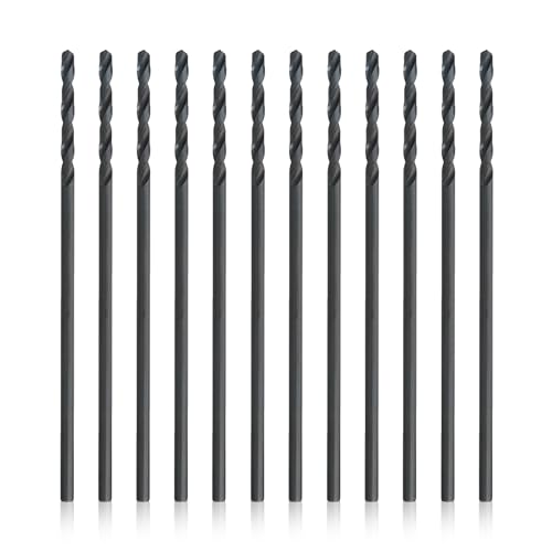 Drill America - DWDA/CX63/32P12 3/32" x 6" High Speed Steel Aircraft Extension Drill Bit (Pack of 12), DWDA/C Series - size: 3/32" (Pack of 12), style: 6" Length