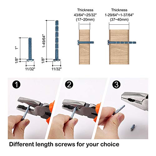 Asidrama Champagne Bronze Kitchen Cabinet Pulls,10 Inch,10 Pack - color: Champagne Bronze, size: 10" Hole Center