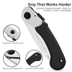Foldable Hand Saw, Self-Locking Pruning Saw, Portable Folding Saw for Wood
