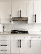 10 Pack Matte Black Cabinet Pulls 3.75 Inch(96mm) Kitchen Cabinet Handles Solid Zinc Alloy Cabinet Hardware Drawer Pulls - color: Matte Black, size: 3.75" Hole Center