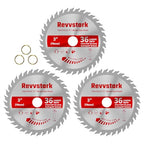 3 Pcs 3 in 36T Circular Saw Blade for Wood, Plastic, PCV, Acrylic - size: 3 In 36T(3PCS)