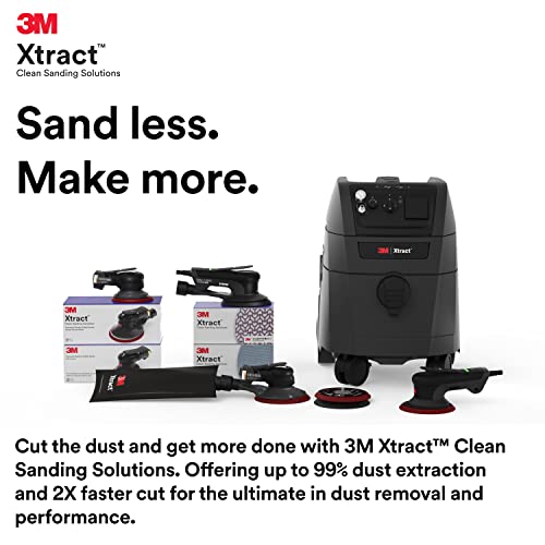 3M Pneumatic Random Orbital Sander, 88952, 6 in, Non-Vacuum, 3/8 in Orbit - size: 5 in, 3/8 in Orbit, style: Non-Vacuum