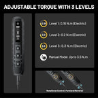EZARC Electric Screwdriver Set, 181 in 1 Cordless Screwdriver, 3 Torque