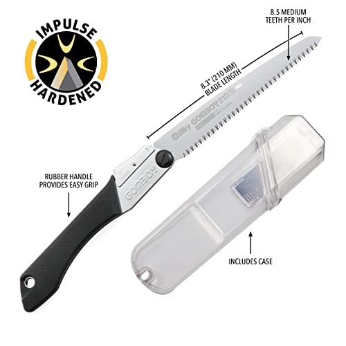 Silky GomBoy Professional Folding Saw 210mm Medium Teeth (121-21)