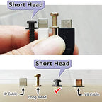50Pcs Drywall Balck 4-in-1 Bear Claw Double Headed Picture Hangers - size: Black Zinc