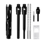 Diamond Core Drill Bit 1-3/8"(35mm) with Pilot Bit & Adapters (SDS Plus & Hex) – Upgraded Welded Segments, 8.6" Depth – for Concrete, Solid Brick, Hollow Brick, Masonry & More - size: (1-3/8"/35mm)