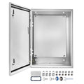 Outdoor Electrical Box 28x20x10 NEMA 4X IP66 Waterproof Box - size: 28 x 20 x 10''