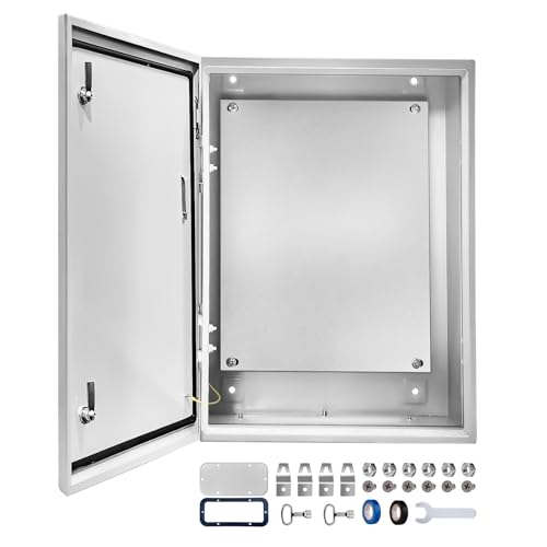 Outdoor Electrical Box 28x20x10 NEMA 4X IP66 Waterproof Box - size: 28 x 20 x 10''