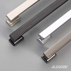 Alzassbg Polished Chrome Cabinet Pulls and Handles 10 Pack, AL3061CP - color: Polished Chrome, size: 5" Hole Center