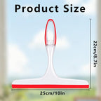 Shower Squeegee for Glass Doors, 3pcs Bathroom Squeegee for Shower Glass - color: 3pcs-blue/Green/Red