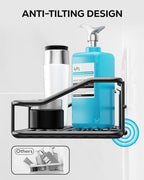 Nieifi Shower Caddy Adhesive, Shower Shelves, Shampoo Holder for Bathroom - color: Black, size: 3 Pack