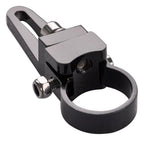 Universal-Fit 360 Adjustable 1.25" Tubular Clamp Light Mounts for Offroad LED Light Bar, Easy Positioning on Trucks & SUV Tube Surface, High-Grade Lightweight Aluminum, Black Sleek Finish, 2 PCS Set - size: 1.25" (32mm)