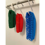 Vikan 35874 Brush,Scrub,Medium,7",PP/PBT,Red - color: Red
