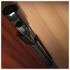 Nuk3y Door Saver 2 II Hinge Pin Stop Fits All 3"" to 4-1/2"" Residential Hinges (Oil Rubbed Bronze) - color: Oil Rubbed Bronze